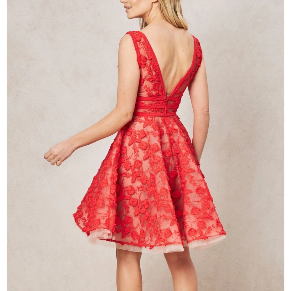 Nadine Merabi 'Lola Red Dress'